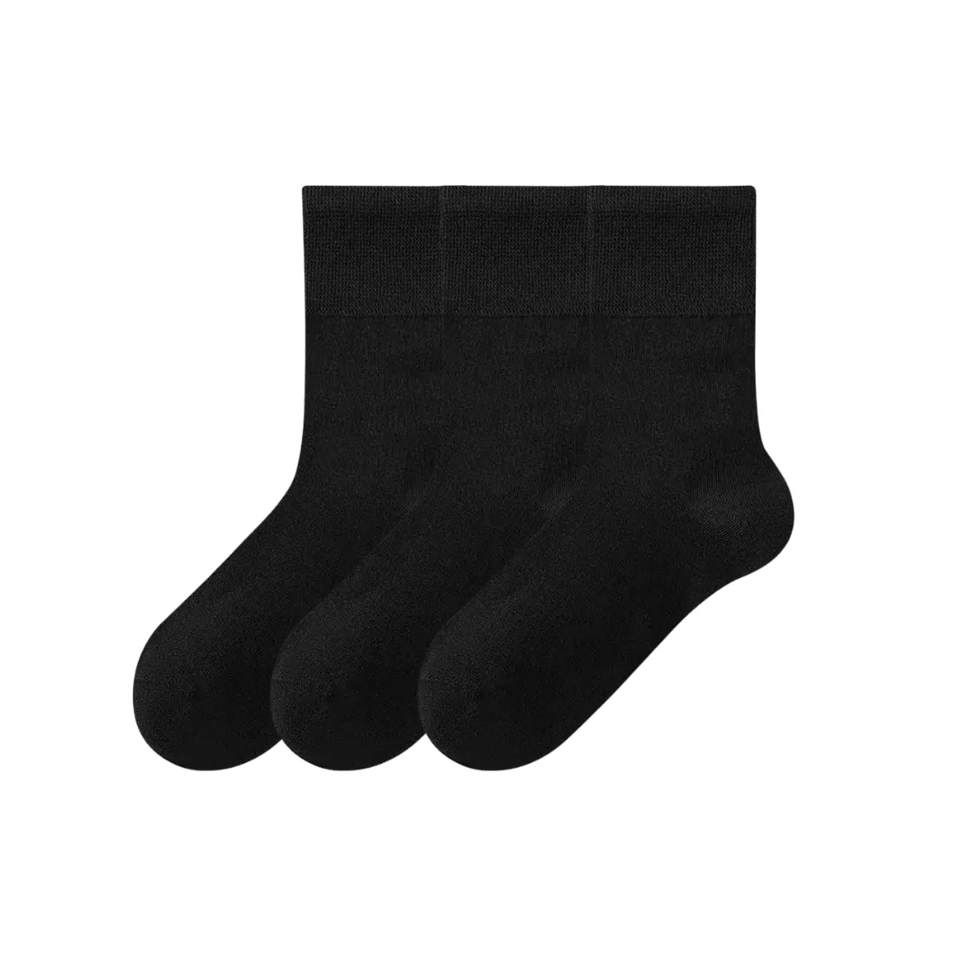 (Extra Wide) All Day Comfort Sock - 3-Pack - One Size oobend