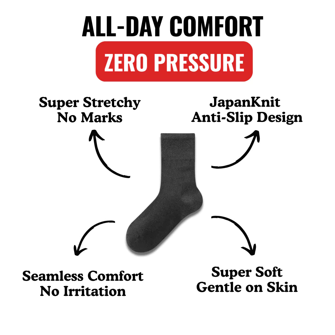 MagicStretch Ankle Socks Bundle 3-Pack One Size