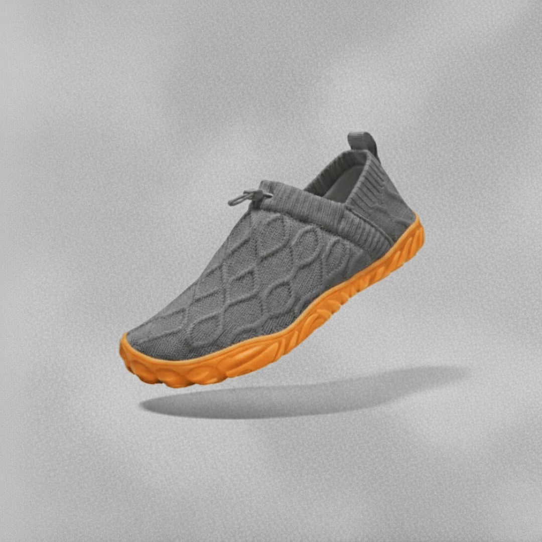 Oobend™ KyotoStep - Barefoot Shoes - Gray