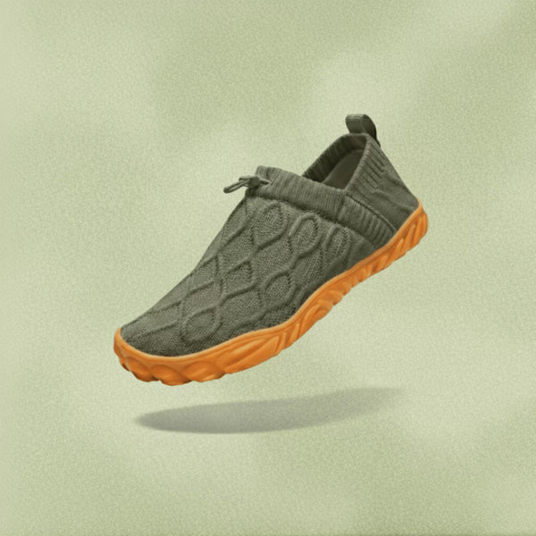 Oobend™ KyotoStep - Barefoot Shoes - Dark Green