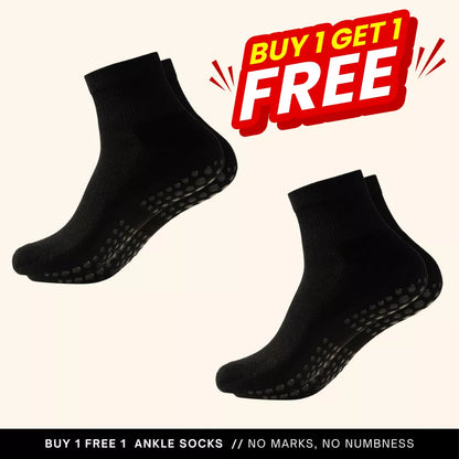 MagicStretch Grip Ankle Socks — Buy 1 Free 1