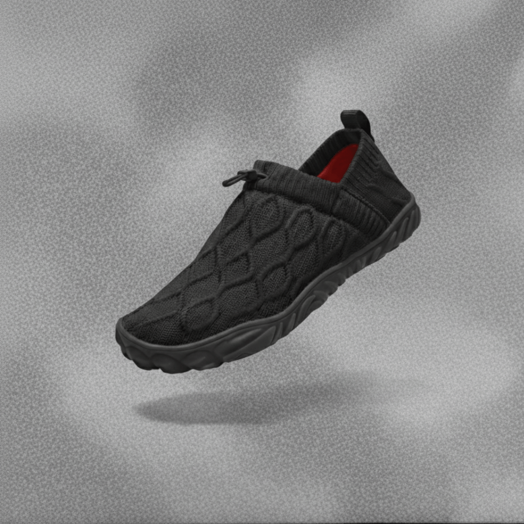 Oobend™ KyotoStep - Barefoot Shoes- All Black