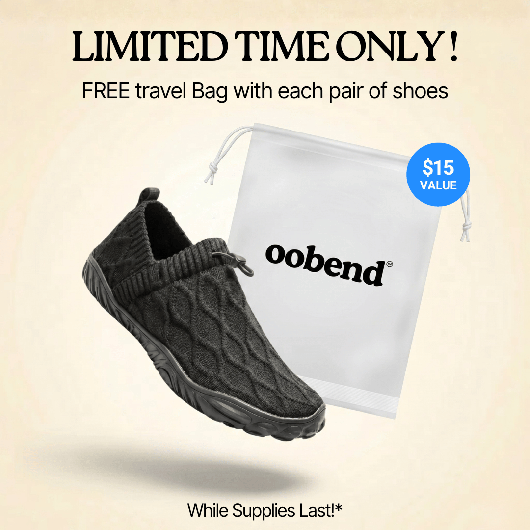Oobend™ KyotoStep - Barefoot Shoes - Pink