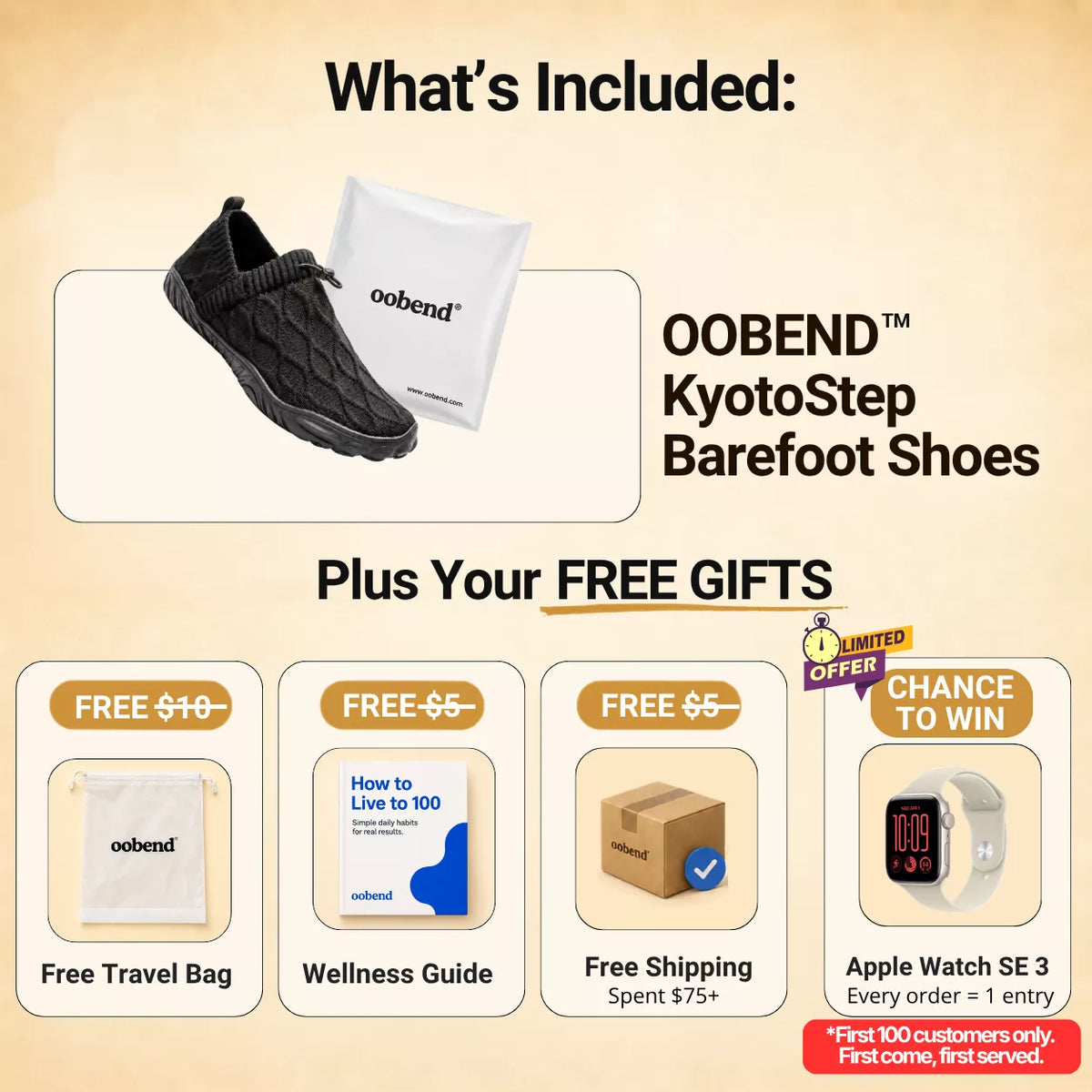 Oobend® KyotoStep_Barefoot Shoes